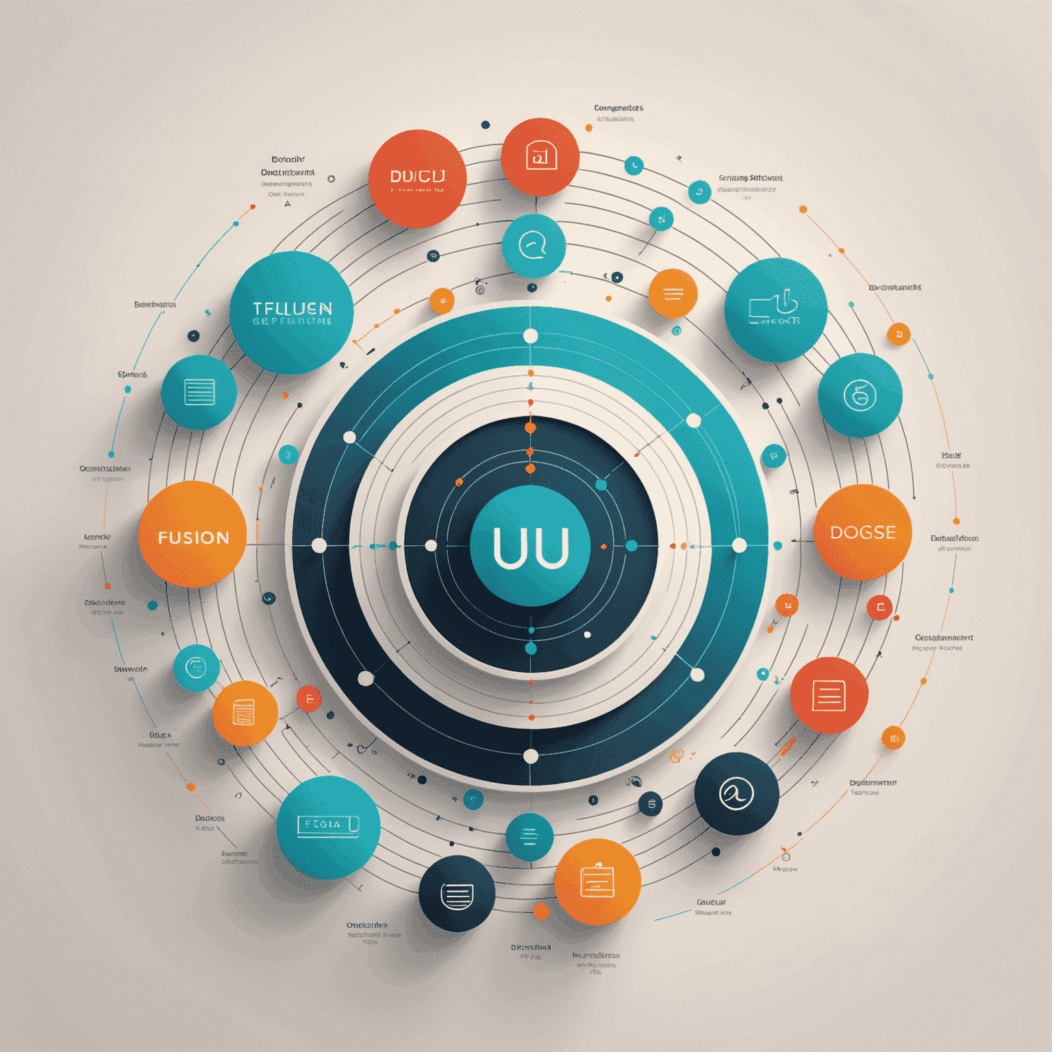 Ilustración que muestra la fusión de elementos de diseño UI/UX con líneas de código, simbolizando la unión entre diseño y desarrollo